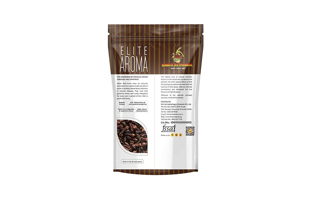 Shrilal Mahal Elite Aroma Clove    Pack  200 grams